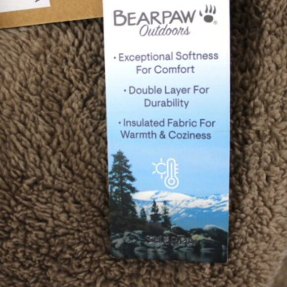Bearpaw Outdoors Sherpa Fleece Pullover Women’s Large Kangaroo Pocket - Picture 12 of 13